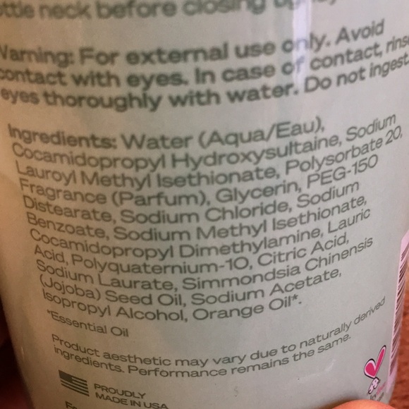 Hey Humans Scented Apple Matcha Naturally Derived Body Wash 14oz NWT vegan CF - Picture 8 of 16